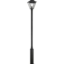 Pylväsvalaisin Markslöjd Garden 24 säädettävä korkeus 175-225cm musta/kirkas