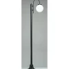 Pylväsvalaisin Noor Globo 2350x525x250 mm musta