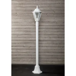 Pylväsvalaisin Noor Milano Ø265x1600 mm valkoinen