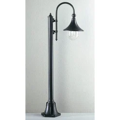 Pylväsvalaisin Noor Trumpetti 1350x525x250 mm musta