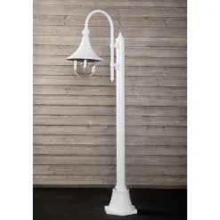 Pylväsvalaisin Noor Trumpetti 1350x525x250 mm valkoinen