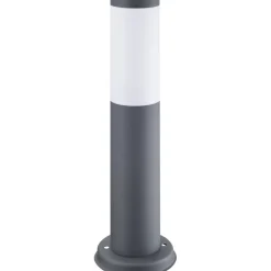 Pylväsvalaisin Polux Oslo 20W 230V IP44 Ø 76 mm harmaa matala