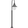 Pylväsvalaisin puutarhaan e27 120 cm alumiini pronssi