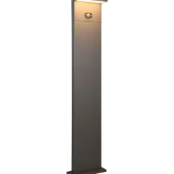 Pylväsvalaisin Trio Blyde 60cm, aurinkokenno/hybridi, ladattava, liike- ja hämärätunnistin, antrasiitti