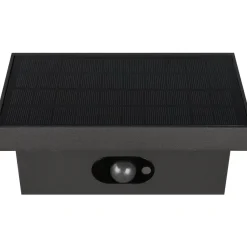 Pylväsvalaisin Trio Blyde 60cm, aurinkokenno/hybridi, ladattava, liike- ja hämärätunnistin, antrasiitti