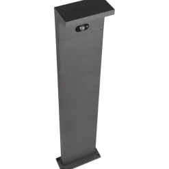 Pylväsvalaisin Trio Blyde 60cm, aurinkokenno/hybridi, ladattava, liike- ja hämärätunnistin, antrasiitti