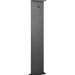 Pylväsvalaisin Trio Blyde 60cm, aurinkokenno/hybridi, ladattava, liike- ja hämärätunnistin, antrasiitti