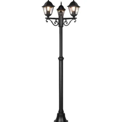 Pylväsvalaisin Trio Livenza, 3-os, 200cm, E27, mattamusta