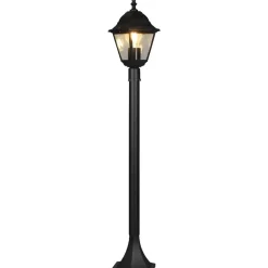 Pylväsvalaisin Trio Livenza, 1-os, 100cm, E27, mattamusta