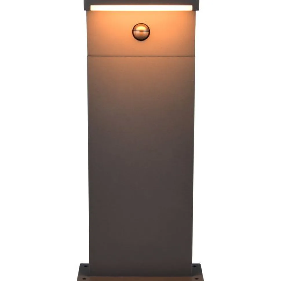 Pylväsvalaisin Trio Ravi LED 50cm liiketunnistimella antrasiitti