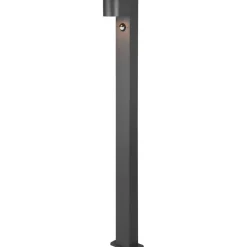 Pylväsvalaisin Trio Roya 100cm liiketunnistimella, antrasiitti