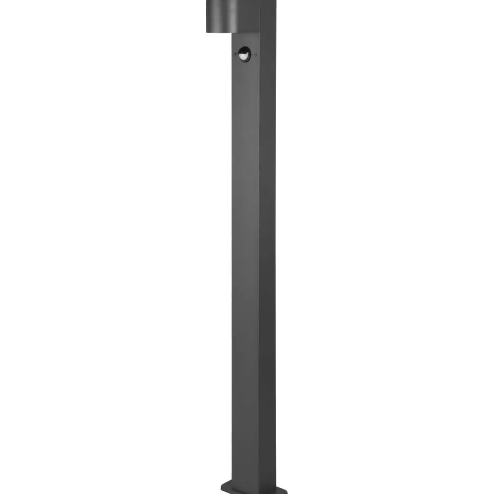Pylväsvalaisin Trio Roya 100cm liiketunnistimella, antrasiitti