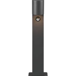 Pylväsvalaisin Trio Roya 50cm liiketunnistimella, antrasiitti