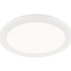 Pyöreä LED-plafondi Trio Camillus Ø26 cm valkoinen IP44