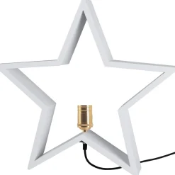 Pöytätähti Star Trading Lysekil 500x480x100mm valkoinen