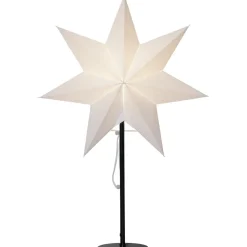 Pöytätähti Star Trading Mixa 34x50 cm valkoinen