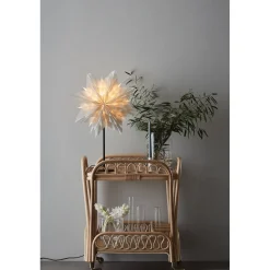 Pöytätähti Markslöjd Neela 45cm E14 musta/harmaa