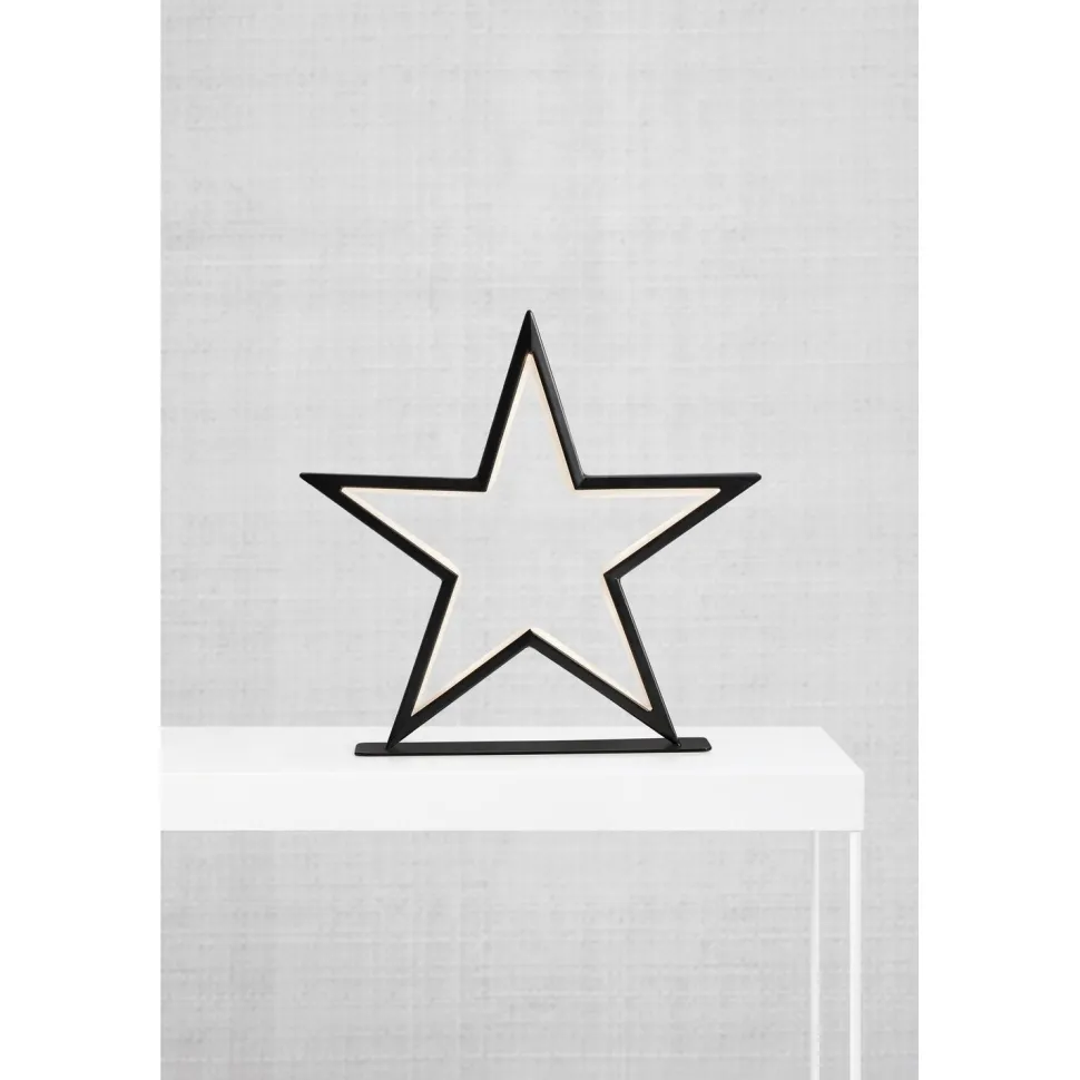 Pöytätähti Markslöjd Vega LED musta, eri kokoja