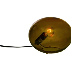 Pöytävalaisin Aneta Lighting Globus 18cm, ruskea