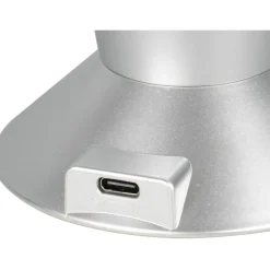 Pöytävalaisin Trio Holly 34.5cm LED RGB titaani