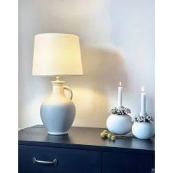 Pöytävalaisin Aneta Lighting Athena, valkoinen