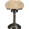 Pöytävalaisin Aneta Lighting August Ø 180x280 mm antiikkikupari, beige