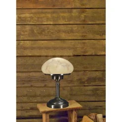 Pöytävalaisin Aneta Lighting August Ø 180x280 mm antiikkikupari, beige