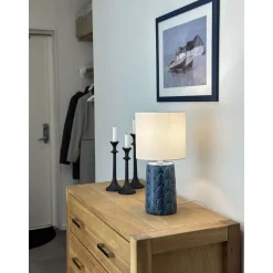 Pöytävalaisin Aneta Lighting Bodil, sininen