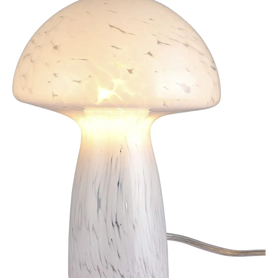 Pöytävalaisin Aneta Lighting Mushi 21cm, valkoinen