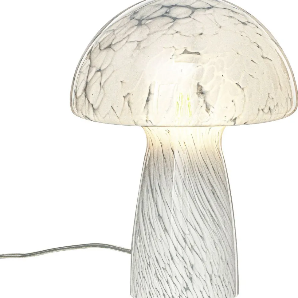 Pöytävalaisin Aneta Lighting Mushi 28cm, valkoinen