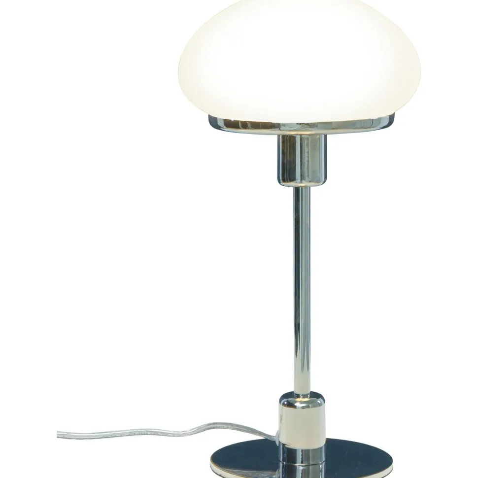 Pöytävalaisin Aneta Lighting New August pieni, E14, musta/valkoinen