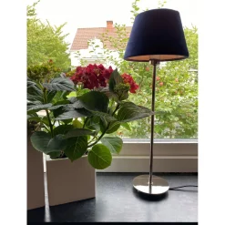 Pöytävalaisin Aneta Lightning Ester, E14, hopea