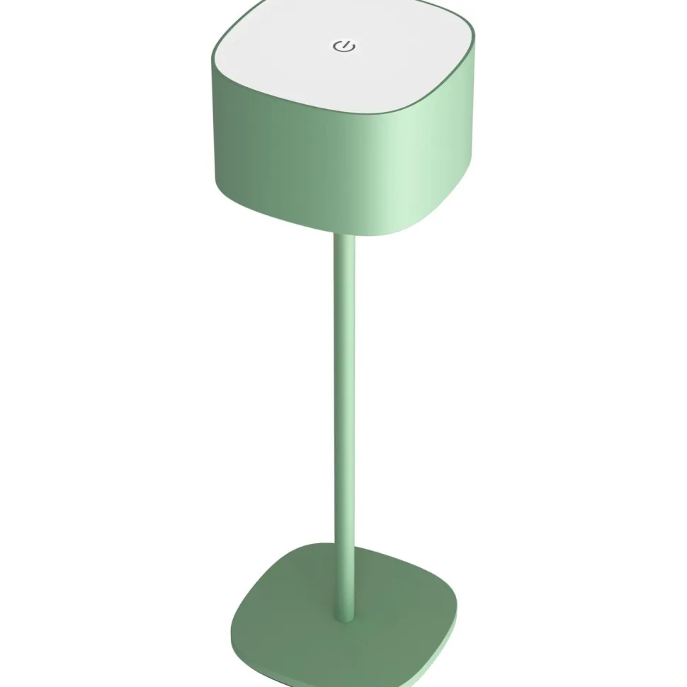 Pöytävalaisin Calex Serino IP44 ladattava musta