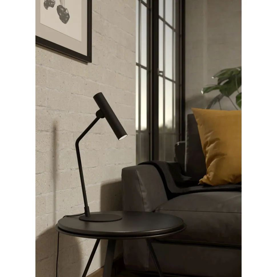 Pöytävalaisin Eglo Almudaina, 49.5cm, LED, 5W, IP20, musta