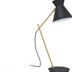 Pöytävalaisin Eglo Amezaga 57,5cm musta/messinki