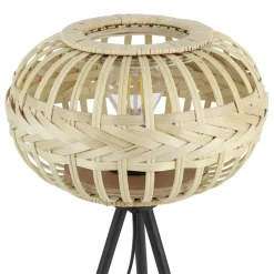 Pöytävalaisin Eglo Amsfield 1, 41cm, E27, 40W, IP20, bambu