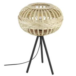 Pöytävalaisin Eglo Amsfield 1, 41cm, E27, 40W, IP20, bambu