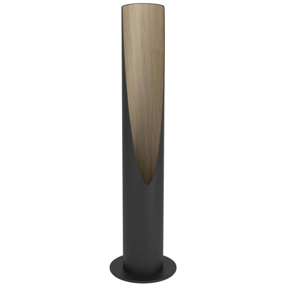 Pöytävalaisin Eglo Barbotto, 39.5cm, GU10, 4.5W, IP20, musta/puu