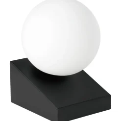 Pöytävalaisin Eglo Bilbana 40W 14,5x13,5x19,5cm musta/valkoinen