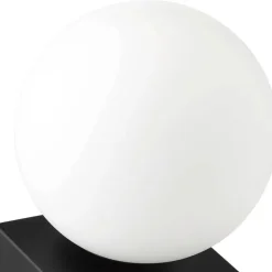 Pöytävalaisin Eglo Bilbana 40W 14,5x13,5x19,5cm musta/valkoinen