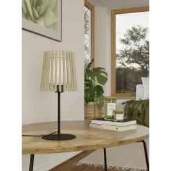 Pöytävalaisin Eglo Fattoria, 45cm, E27, 25W, IP20, puu
