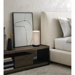 Pöytävalaisin Eglo Feniglia, 25.5cm, E27, 40W, IP20, pellava