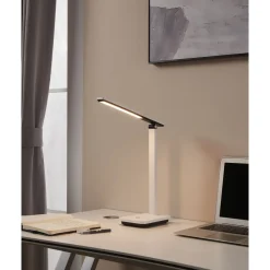 Pöytävalaisin Eglo Iniesta, 35cm, LED, 3.6W, IP20, cappuccino/musta