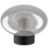 Pöytävalaisin Eglo Madonnina, 27cm, E27, 40W, IP20, musta/harmaa