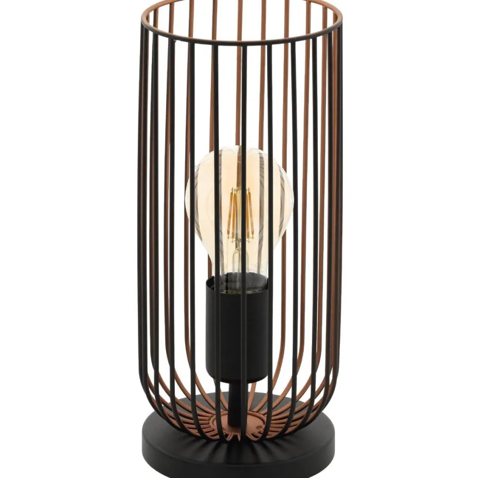 Pöytävalaisin Eglo Roccamena Ø13cm musta