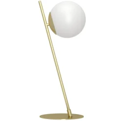 Pöytävalaisin Eglo Rondo 4, 56.5cm, E27, 40W, IP20, messinki/valkoinen
