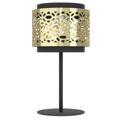 Pöytävalaisin Eglo Sandbach, 45cm, E27, 40W, IP20, messinki/musta
