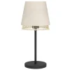 Pöytävalaisin Eglo Tabley, 42.5cm, E27, 40W, IP20, pellava/puu