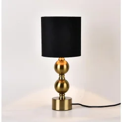 Pöytävalaisin FocusLight Taika 36cm, messinki/musta