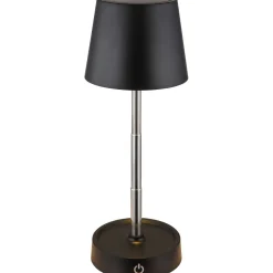 Pöytävalaisin Globo Carlos Ø10.6cm, USB-ladattava